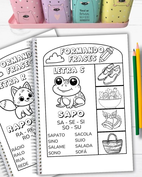 Frases Interativas - Sílabas Simples de A a Z - Imagem 4