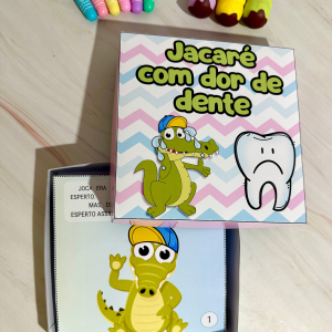 História - Jacaré com dor de dente
