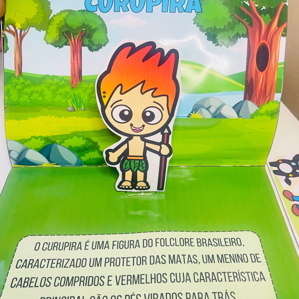 Livro 3D - Personagens do Folclore - Imagem 7
