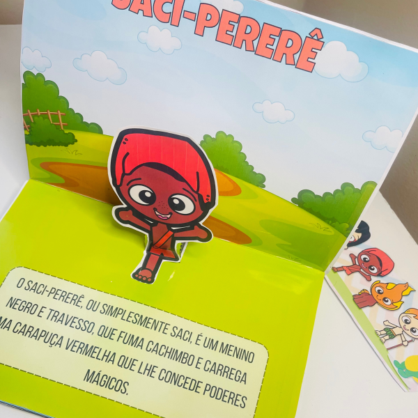 Livro 3D - Personagens do Folclore - Imagem 6