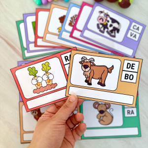 Organizando as sílabas