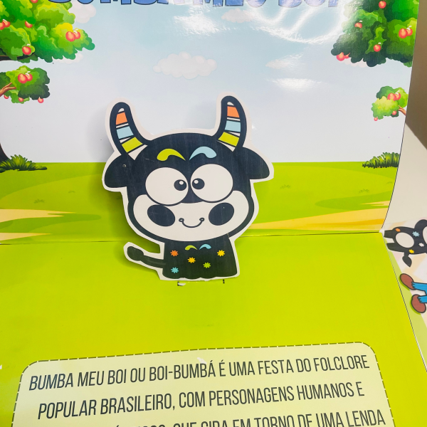 Livro 3D - Personagens do Folclore - Imagem 4