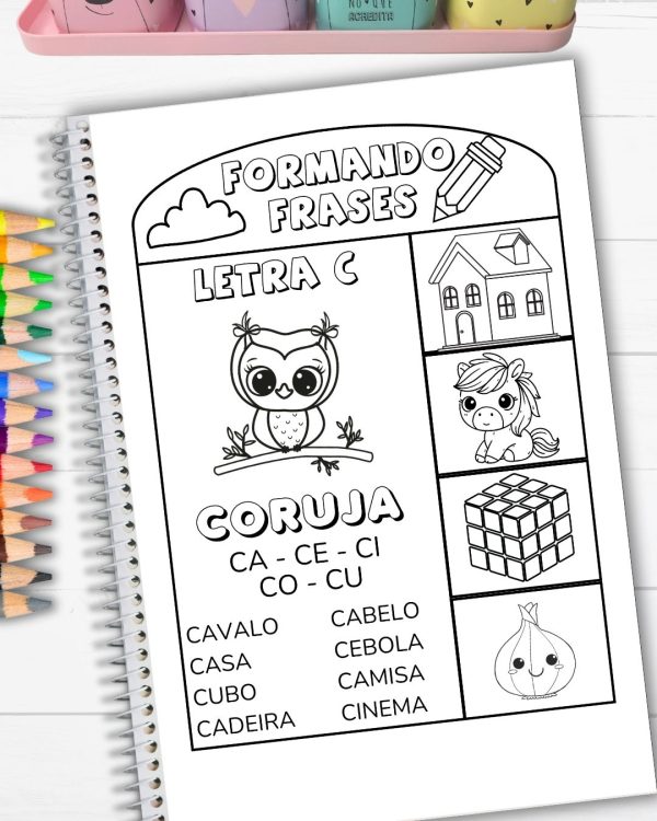 Frases Interativas - Sílabas Simples de A a Z - Imagem 3