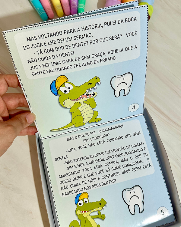 História - Jacaré com dor de dente - Imagem 4