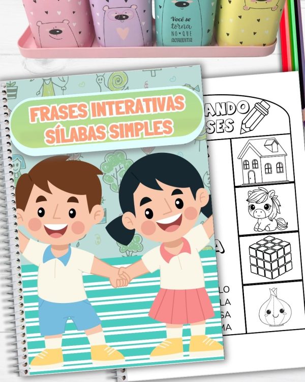 Frases Interativas - Sílabas Simples de A a Z