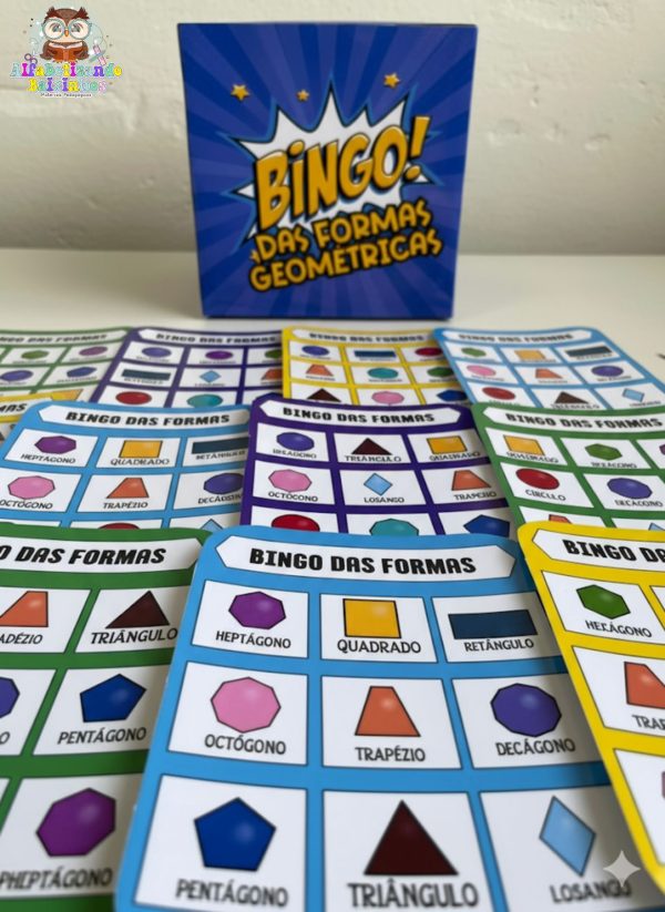 Bingo das Formas Geométricas - Imagem 2