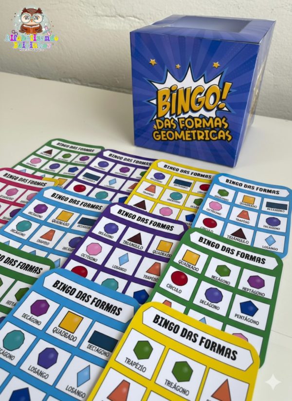 Bingo das Formas Geométricas - Imagem 3