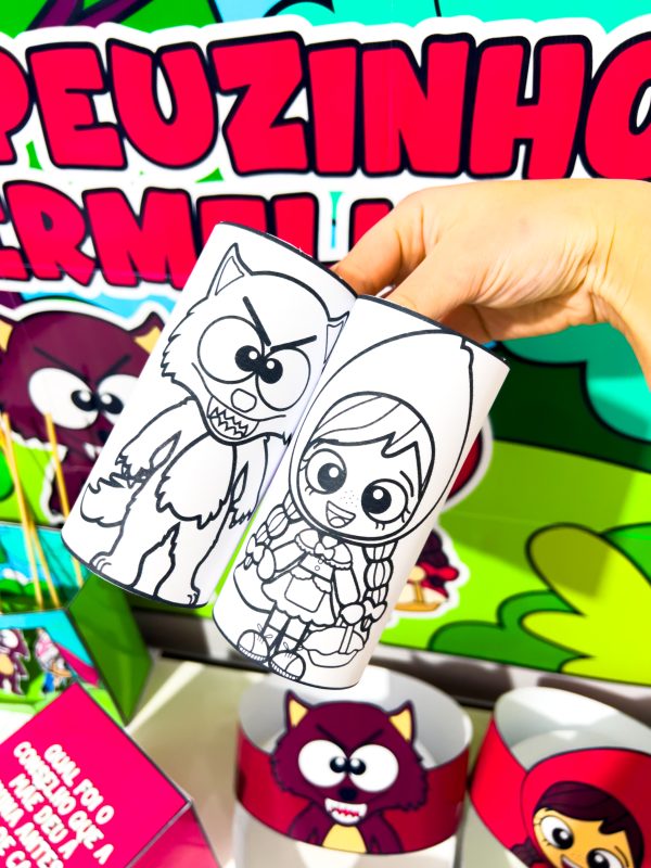 Kit Conto Chapeuzinho Vermelho - Imagem 2