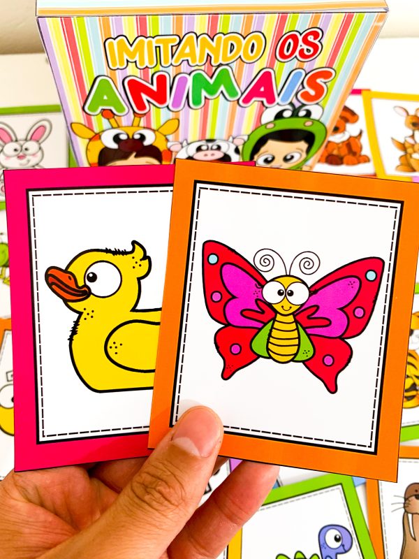 Caixinha imitando os animais - Imagem 3