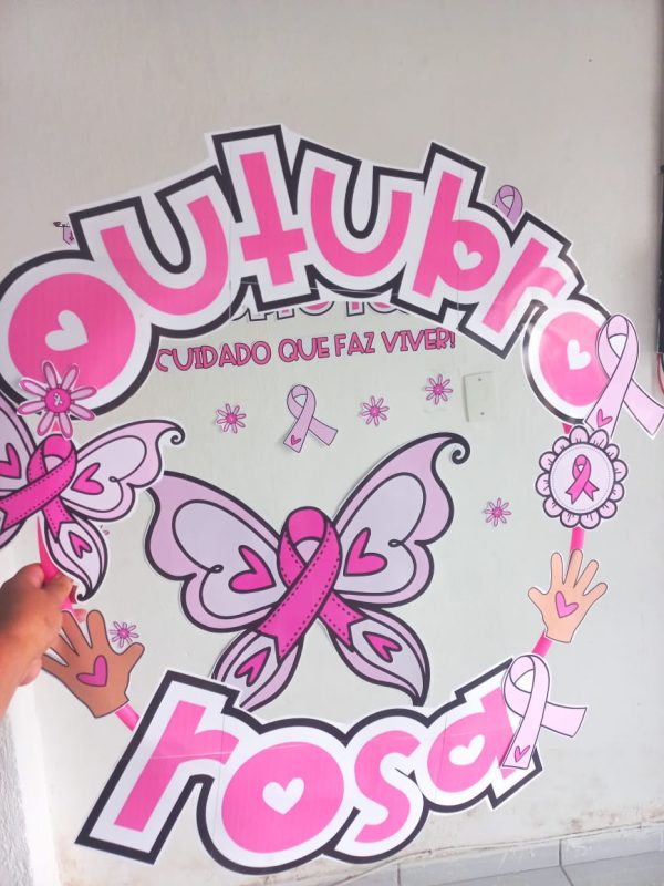 Painel Outubro Rosa - Imagem 2