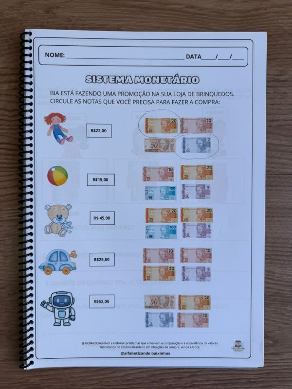 Apostila Sistema Monetário - 3º ano E.F - Imagem 7