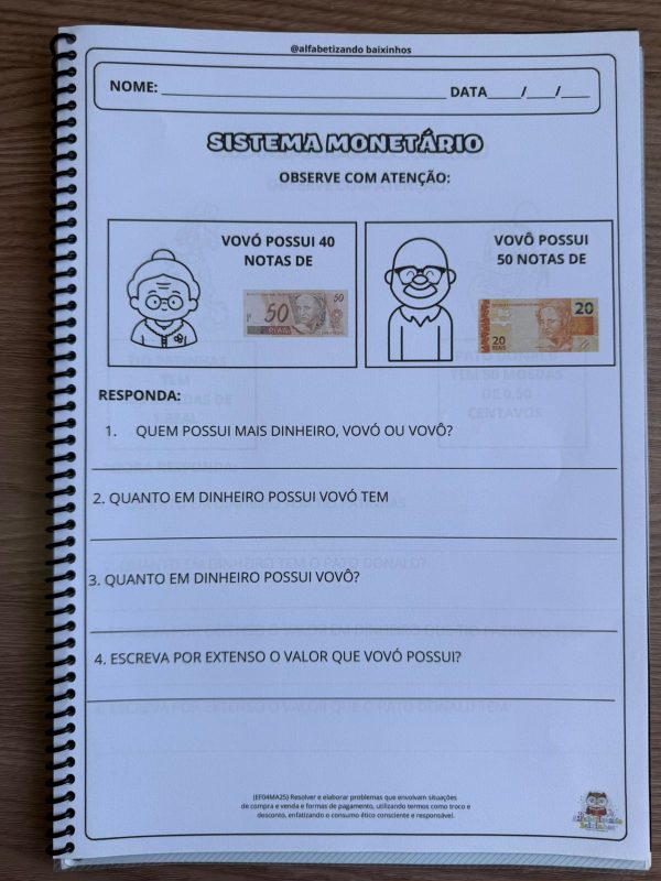 Apostila Sistema Monetário - 5º ano E.F - Imagem 5