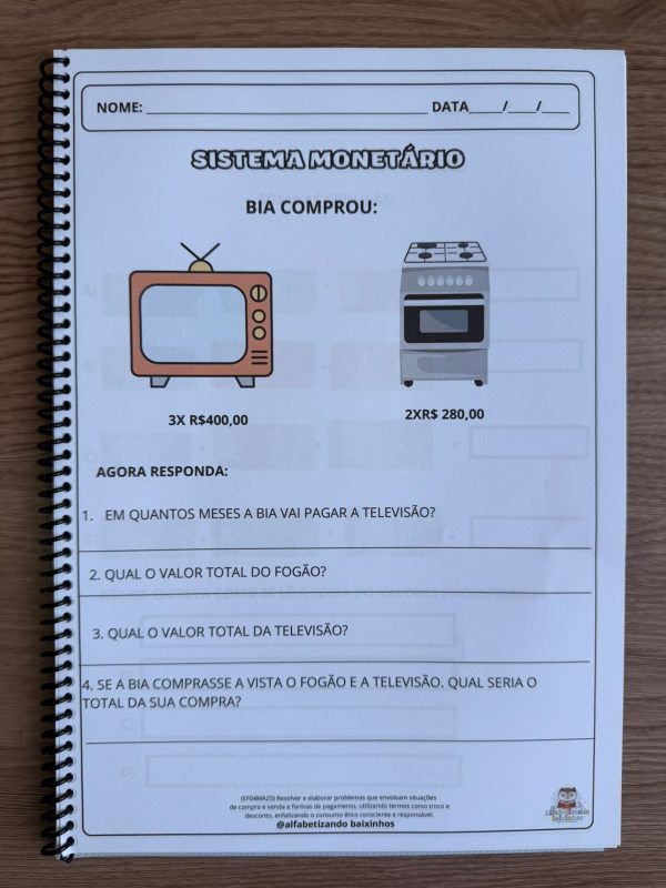Apostila Sistema Monetário - 4º ano E.F - Imagem 3