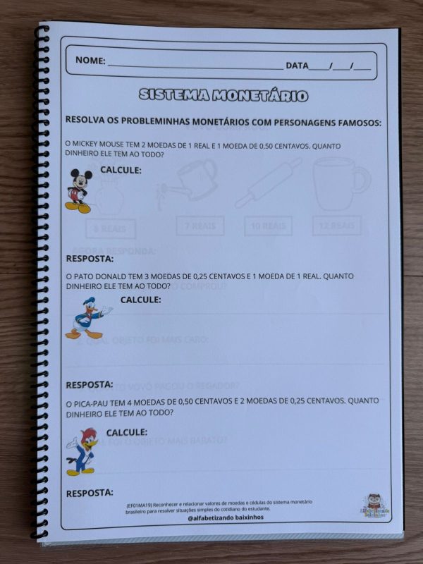 Apostila Sistema Monetário - 1º ano E.F - Imagem 4