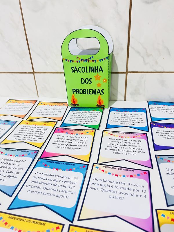 Bandeirinha dos Problemas - 3º ano