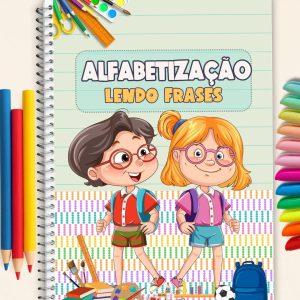 Caderno Lendo Frases