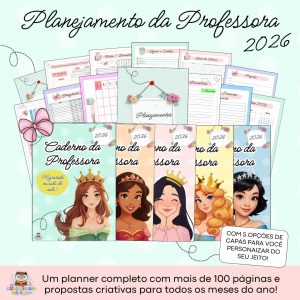 Planner Majestade da Professora - 2026