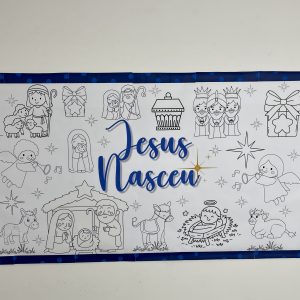 Painel Jesus Nasceu - Pintura Coletiva