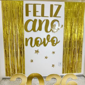 Painel Fotográfico Ano Novo 2026/2027