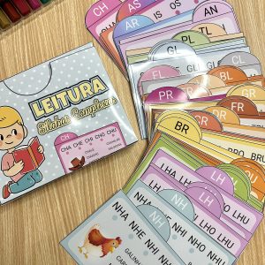 Fichas de Leitura - Sílabas Complexas