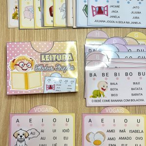 Fichas de Leitura - Sílabas Simples