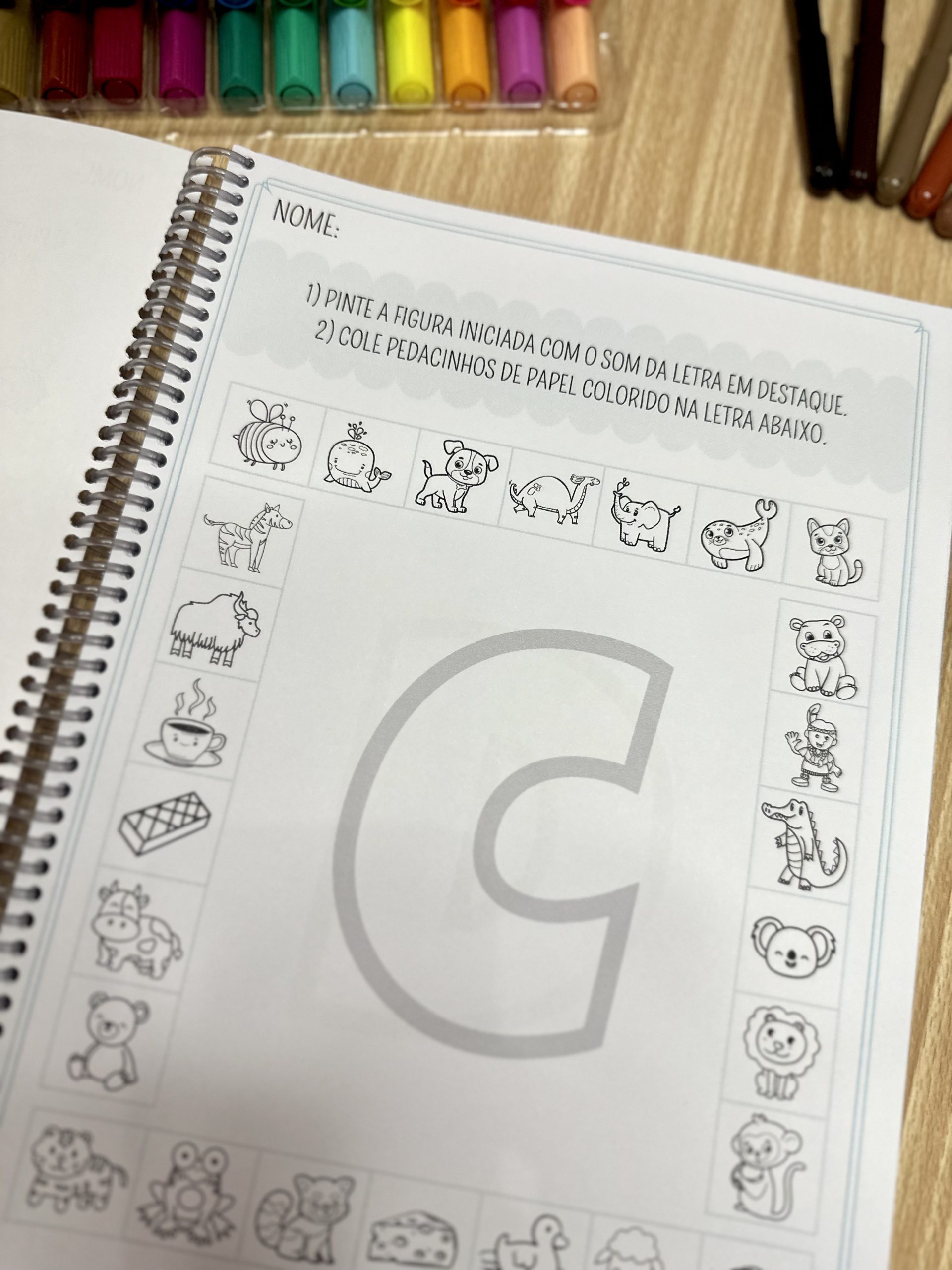 Apostila Desvendando o Alfabeto - Imagem 6