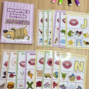 Encontre o Intruso - Alfabeto