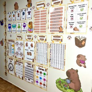 Kit Sala -  Tema Capivara