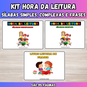 KIT LIVROS HORA DA LEITURA