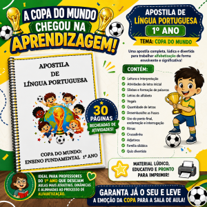 Apostila de Língua Portuguesa 1º ano - Copa 2026