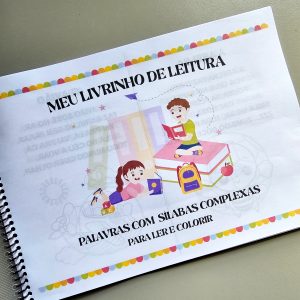 Meu Livrinho de Leitura - para ler e colorir