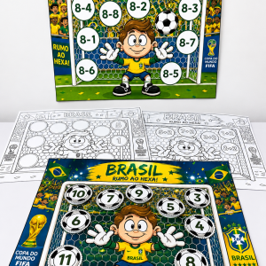 Atividades de adição e subtração - copa