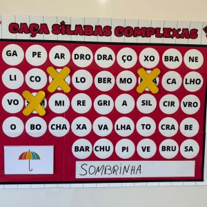 PAINEL CAÇA SÍLABAS COMPLEXAS